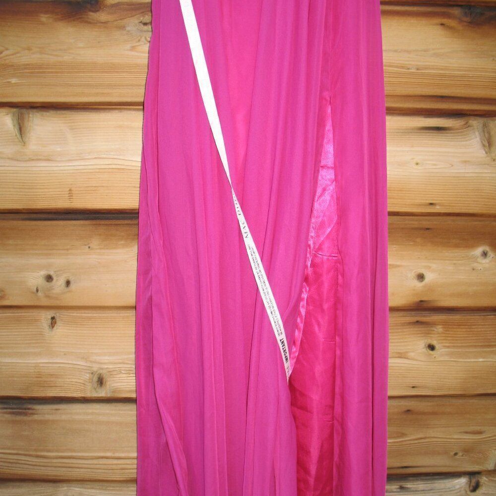 MAC DUGGAL 55820 Strappy One Shoulder A Line Gown - Picture 8 of 14